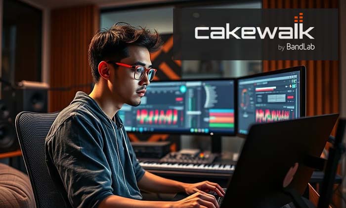télécharger et installer le logiciel de MAO Cakewalk by Bandlab