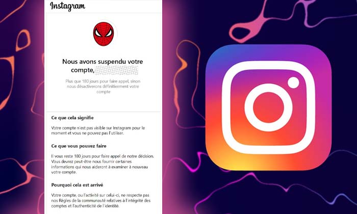 instagram suspend des milliers de comptes à cause de son IA.