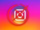 Logo Instagram recouvert d’une croix rouge symbolisant la suppression ou l’exclusion du compte