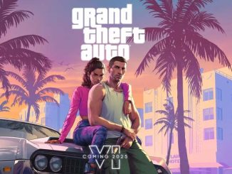 jaquette de grand theft auto VI prévue en 2025 et reporté en 2026.