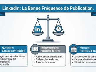 graphique qui résume quand, comment et sur quels sujets publier sur LinkedIn