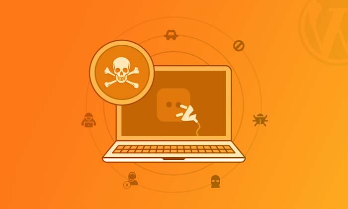 un hacker envoie un virus sur votre serveur WordPress grace à un plugin piraté.
