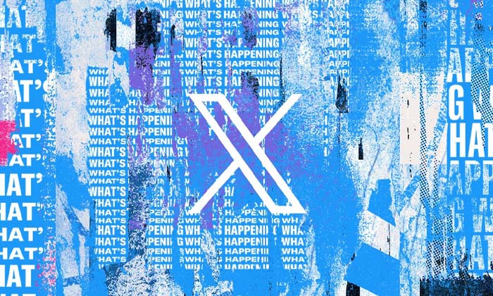 logo X sur fond arty supprimer compte x twitter