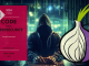 Un hacker sur son ordinateur avec le logo de Tor Browser et le code Dalloz de la cybersécurité