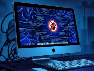 écran MAC infecté par un virus